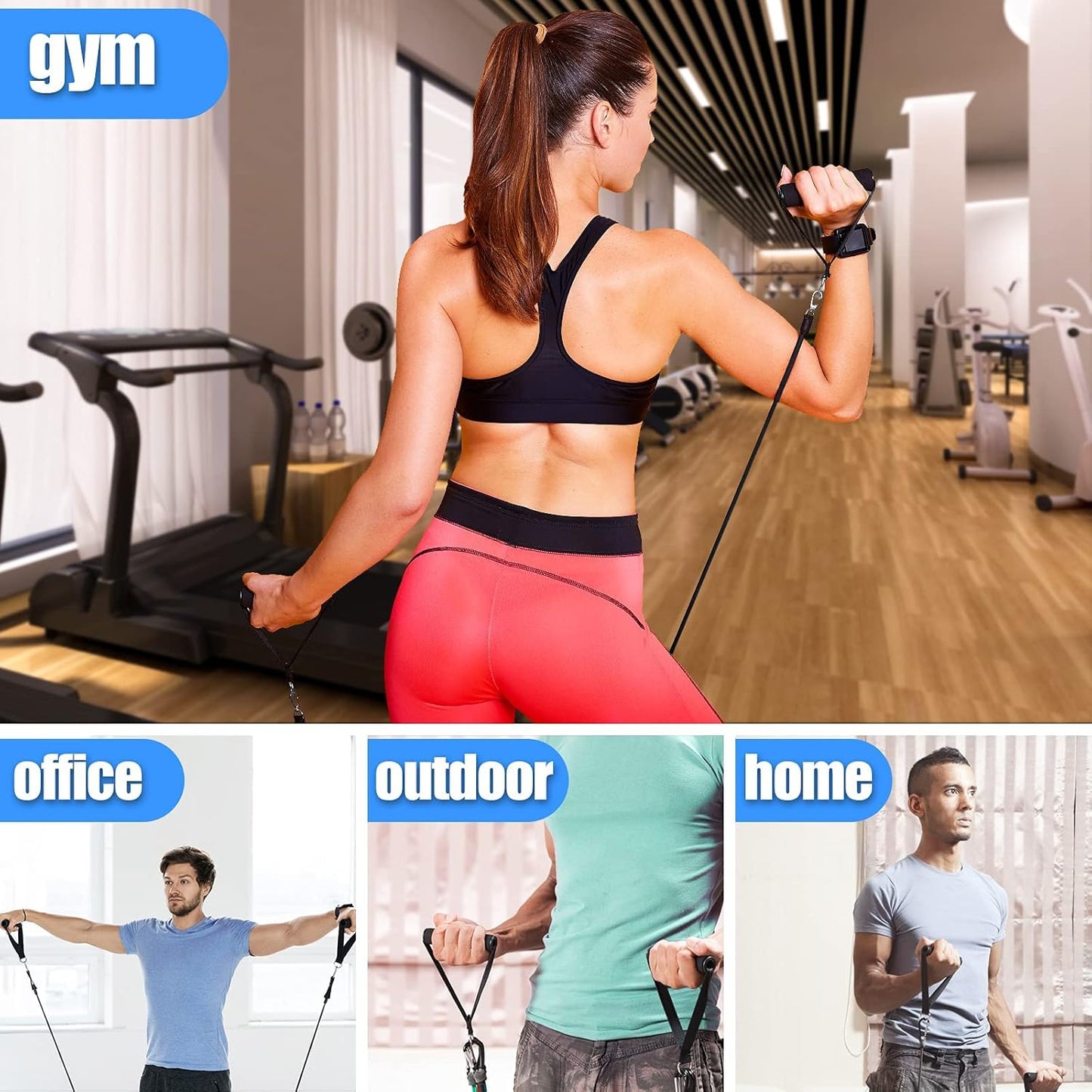 Ultimate Resistance Bands 5-150lbs