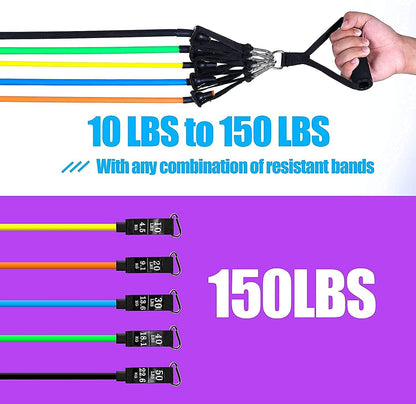 Ultimate Resistance Bands 5-150lbs