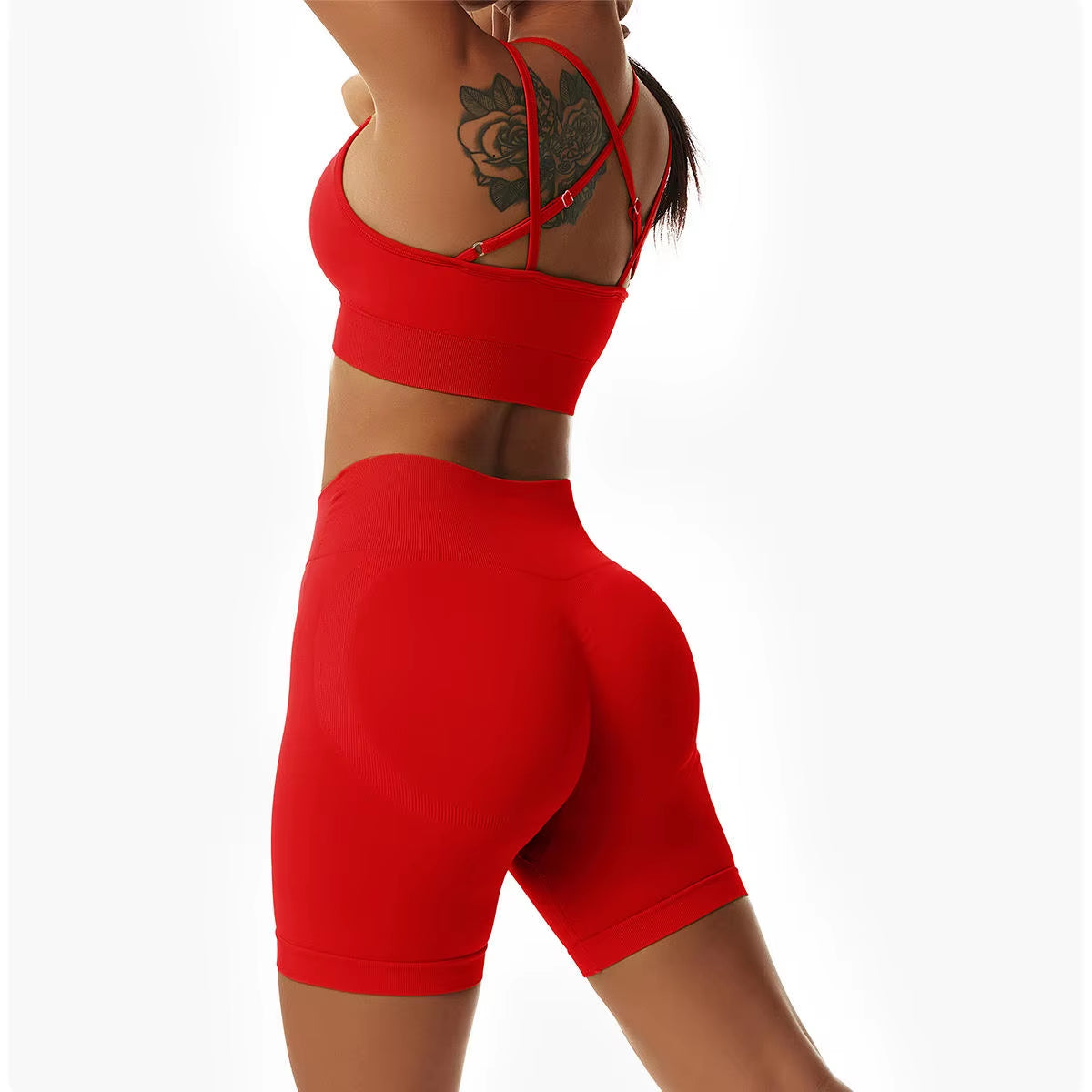 Custom Women Gym Active Wear - Fitness Push up Workout Yoga Sets