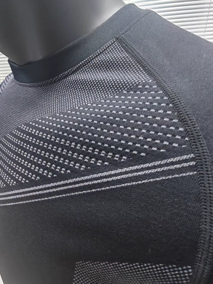 OEM Custom Men's Knitted Compression Shirt